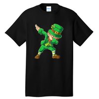 St Patricks Day Dabbing Leprechaun Boys Kids Men Dab Tall T-Shirt