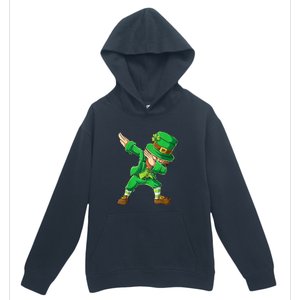 St Patricks Day Dabbing Leprechaun Boys Kids Men Dab Urban Pullover Hoodie