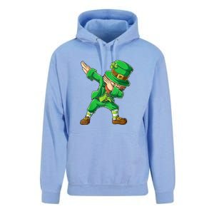 St Patricks Day Dabbing Leprechaun Boys Kids Men Dab Unisex Surf Hoodie