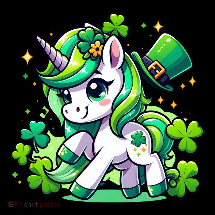 St Patrick Day Irish Unicorn Lepricorn Baby Bodysuit