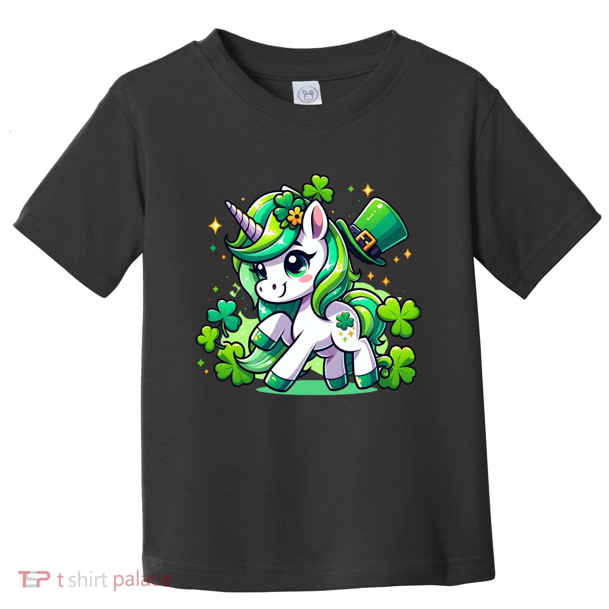 St Patrick Day Irish Unicorn Lepricorn Toddler T-Shirt