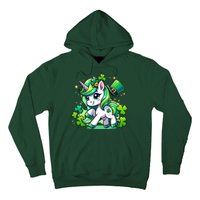 St Patrick Day Irish Unicorn Lepricorn Hoodie