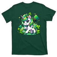 St Patrick Day Irish Unicorn Lepricorn T-Shirt