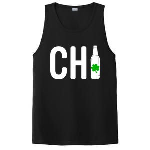 St Patricks Day Chi Irish Beer Drinker Chicago Gift PosiCharge Competitor Tank