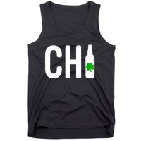 St Patricks Day Chi Irish Beer Drinker Chicago Gift Tank Top