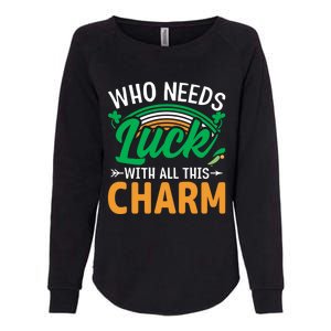 St Patricks Day Funny Gift Womens California Wash Sweatshirt