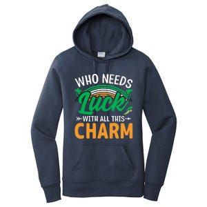 St Patricks Day Funny Gift Women's Pullover Hoodie