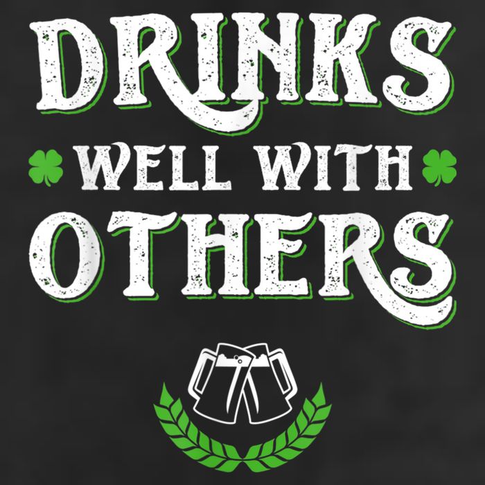 St Patricks Day, Funny St Patricks Day, St Patricks Day Drinking Team 7 Panel Mesh Trucker Snapback Hat