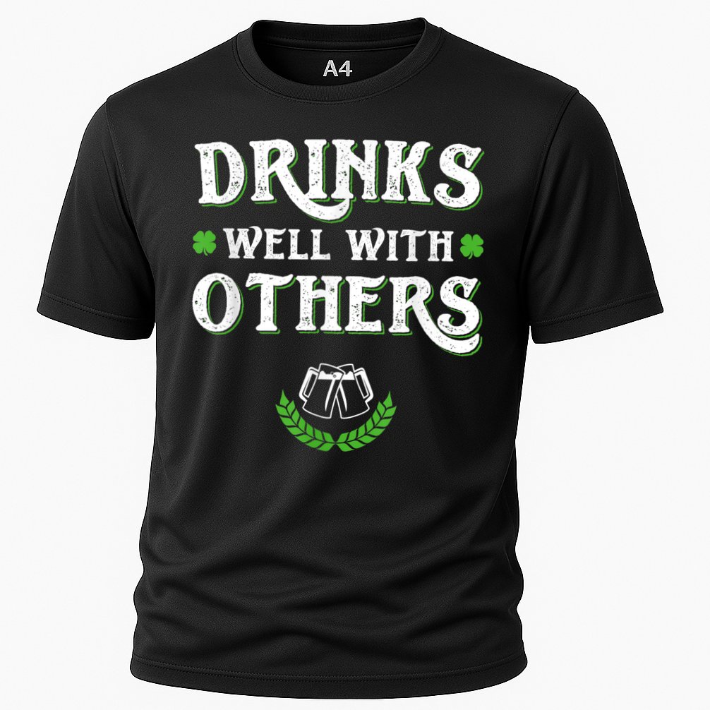 St Patricks Day, Funny St Patricks Day, St Patricks Day Drinking Team Cooling Performance Crew T-Shirt