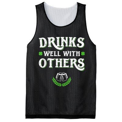 St Patricks Day, Funny St Patricks Day, St Patricks Day Drinking Team Mesh Reversible Basketball Jersey Tank