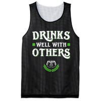 St Patricks Day, Funny St Patricks Day, St Patricks Day Drinking Team Mesh Reversible Basketball Jersey Tank