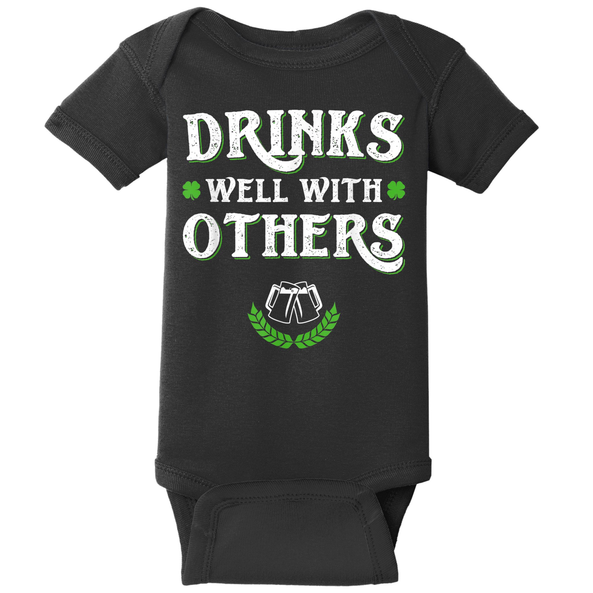 St Patricks Day, Funny St Patricks Day, St Patricks Day Drinking Team Baby Bodysuit