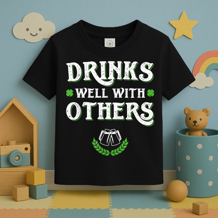 St Patricks Day, Funny St Patricks Day, St Patricks Day Drinking Team Toddler T-Shirt