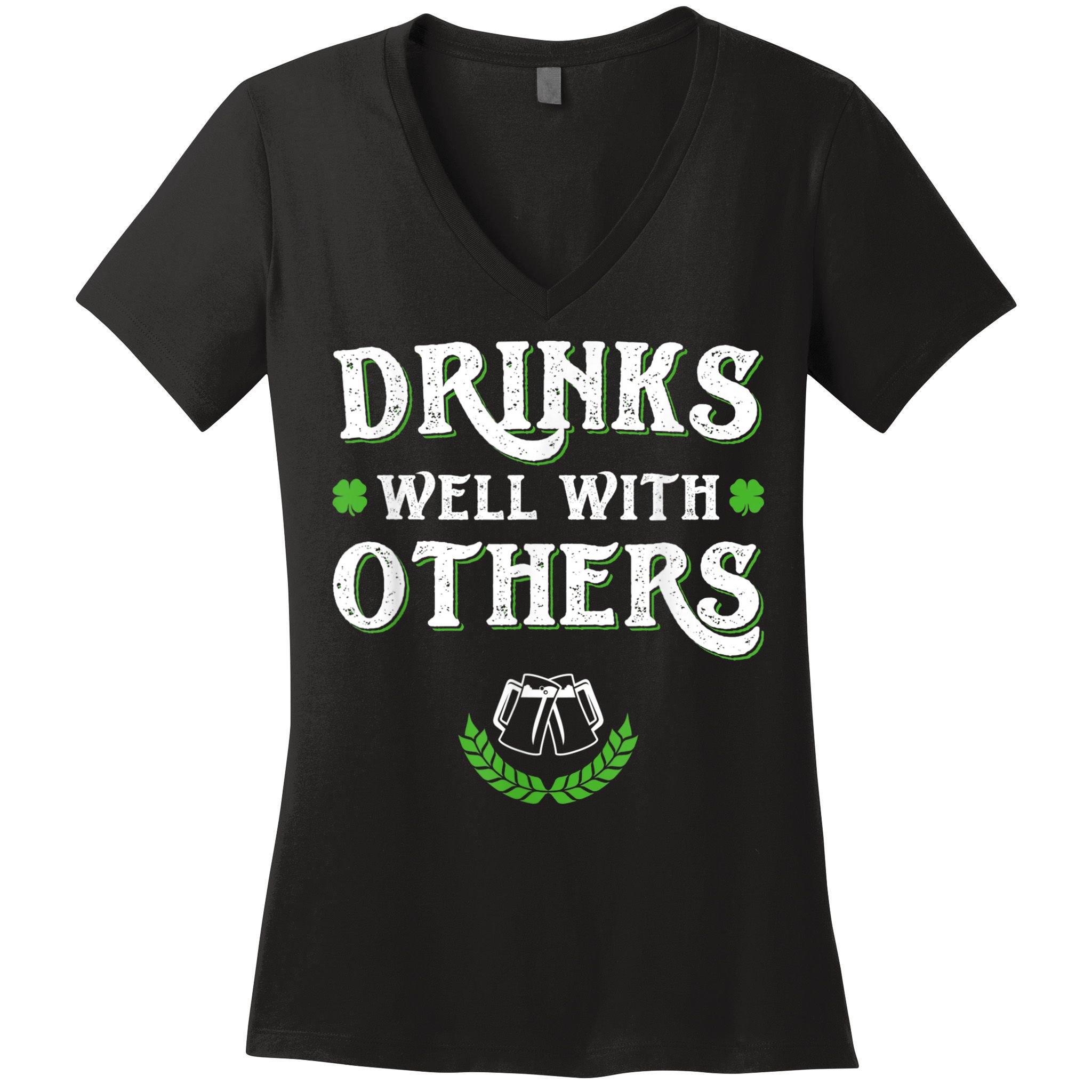 St Patricks Day, Funny St Patricks Day, St Patricks Day Drinking Team Women's V-Neck T-Shirt