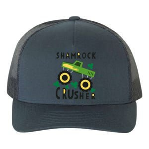 St Patrick's Day Shamrock Monster Truck Gift Yupoong Adult 5-Panel Trucker Hat