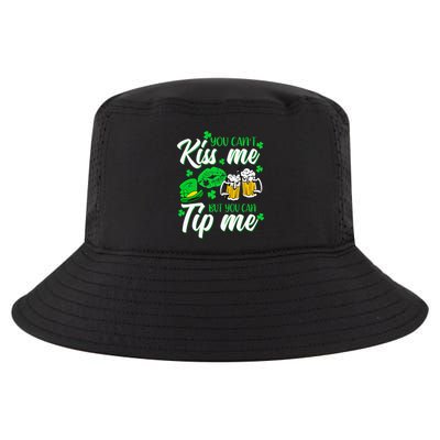 St Patricks Day Lucky Shamrock Waitress Bartender Waiter Cool Comfort Performance Bucket Hat