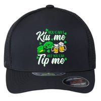 St Patricks Day Lucky Shamrock Waitress Bartender Waiter Flexfit Unipanel Trucker Cap