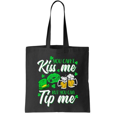 St Patricks Day Lucky Shamrock Waitress Bartender Waiter Bag