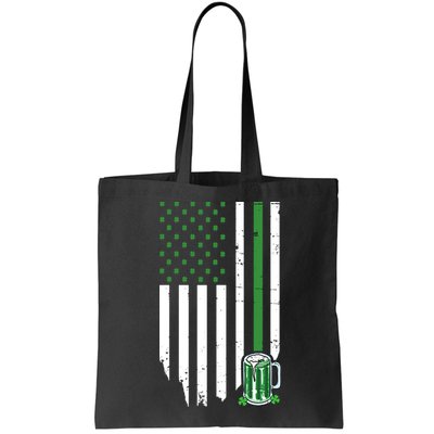 St Patrick's Day Beer American Flag Bag