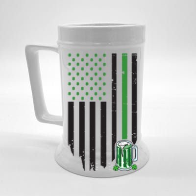 St Patrick's Day Beer American Flag Beer Stein