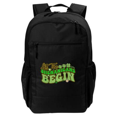 St Patricks Day Let The Shenanigans Begin Groovy Daily Commute Backpack
