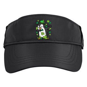 St Patricks Day Penguin Dab Saint Paddys Boys Girls s Adult Drive Performance Visor