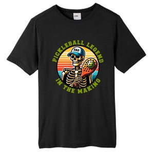 Skeleton Pickleball Dad Pickleball Funny Gift For Fathers Day Funny Gift Tall Fusion ChromaSoft Performance T-Shirt