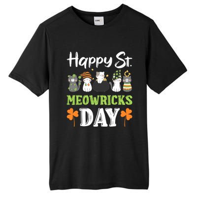 St Patricks Day Outfit Cute Cats Gift Tall Fusion ChromaSoft Performance T-Shirt