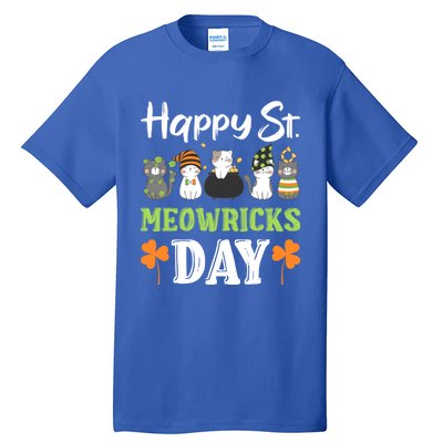 St Patricks Day Outfit Cute Cats Gift Tall T-Shirt