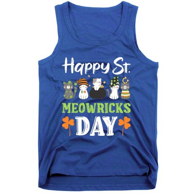 St Patricks Day Outfit Cute Cats Gift Tank Top