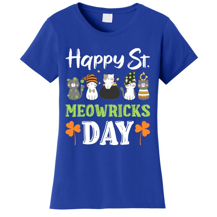 St Patricks Day Outfit Cute Cats Gift Women's T-Shirt