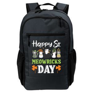 St Patricks Day Outfit Cute Cats Gift Daily Commute Backpack