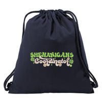 St Patricks Day Shenanigans Coordinator Groovy Drawstring Bag