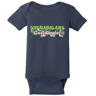 St Patricks Day Shenanigans Coordinator Groovy Baby Bodysuit
