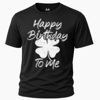 St. Patrick's Day Happy Birthday Lucky Leprechaun Irish Cooling Performance Crew T-Shirt