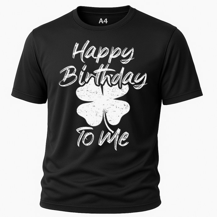 St. Patrick's Day Happy Birthday Lucky Leprechaun Irish Cooling Performance Crew T-Shirt