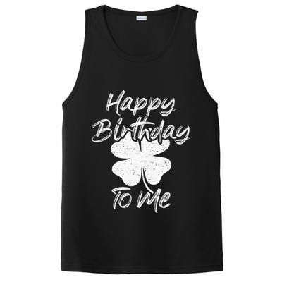 St. Patrick's Day Happy Birthday Lucky Leprechaun Irish PosiCharge Competitor Tank
