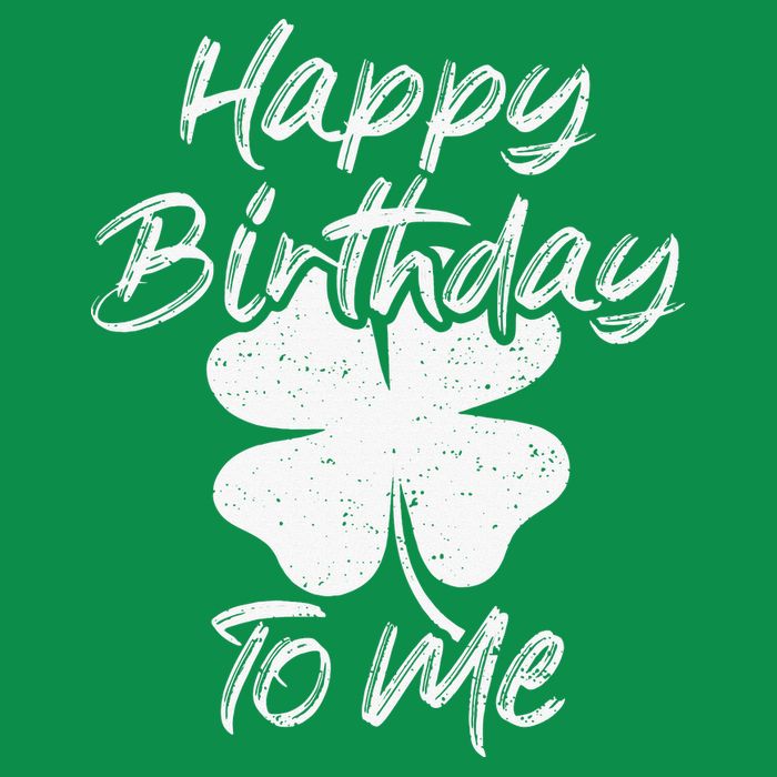 St. Patrick's Day Happy Birthday Lucky Leprechaun Irish Long Sleeve Shirt