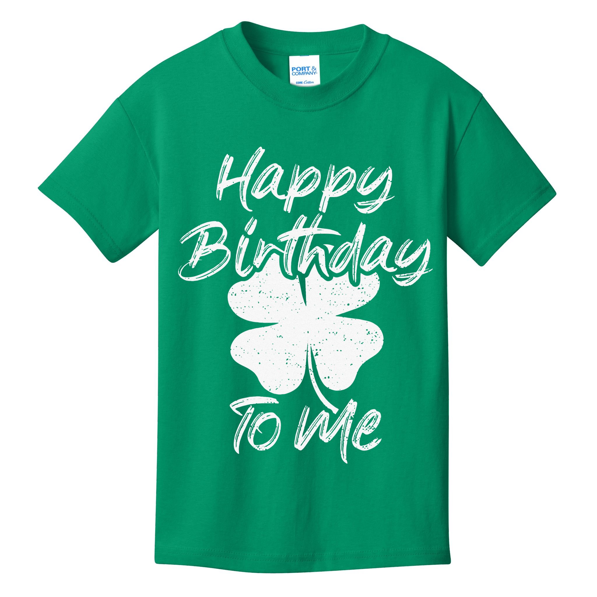 St. Patrick's Day Happy Birthday Lucky Leprechaun Irish Kids T-Shirt