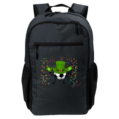 St Patrick's Day Soccer Leprechaun Sports Lovers Gift Daily Commute Backpack