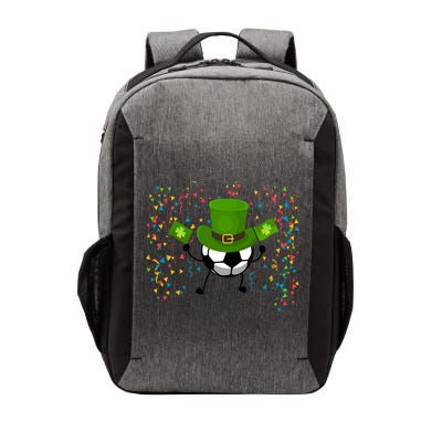 St Patrick's Day Soccer Leprechaun Sports Lovers Gift Vector Backpack