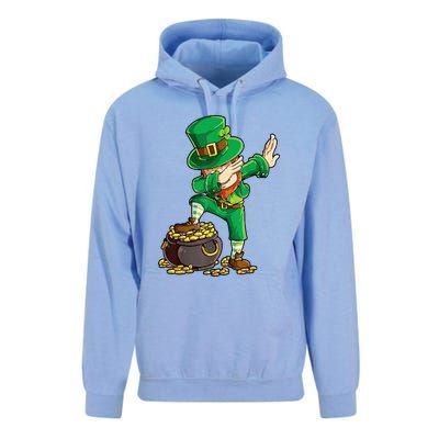 St Patricks Day Dabbing Leprechaun Men Dab Dance Unisex Surf Hoodie