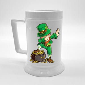 St Patricks Day Dabbing Leprechaun Men Dab Dance Beer Stein