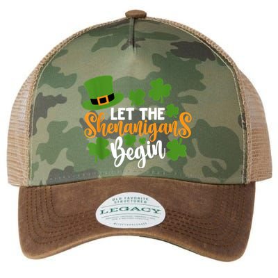 St Patricks Day shirt Wo  Let The Shenanigans Begin Legacy Tie Dye Trucker Hat