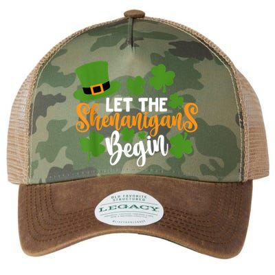 St Patricks Day shirt Wo  Let The Shenanigans Begin Legacy Tie Dye Trucker Hat