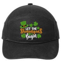 St Patricks Day shirt Wo  Let The Shenanigans Begin 7-Panel Snapback Hat