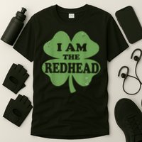 St Patricks Day  Dibs On The Redhead I Am The Redhead T-Shirt