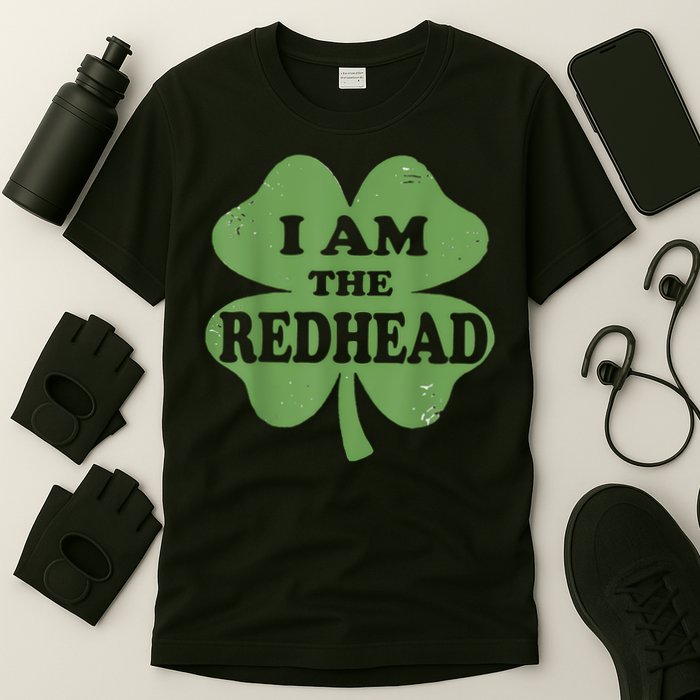 St Patricks Day  Dibs On The Redhead I Am The Redhead T-Shirt