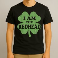 St Patricks Day  Dibs On The Redhead I Am The Redhead T-Shirt