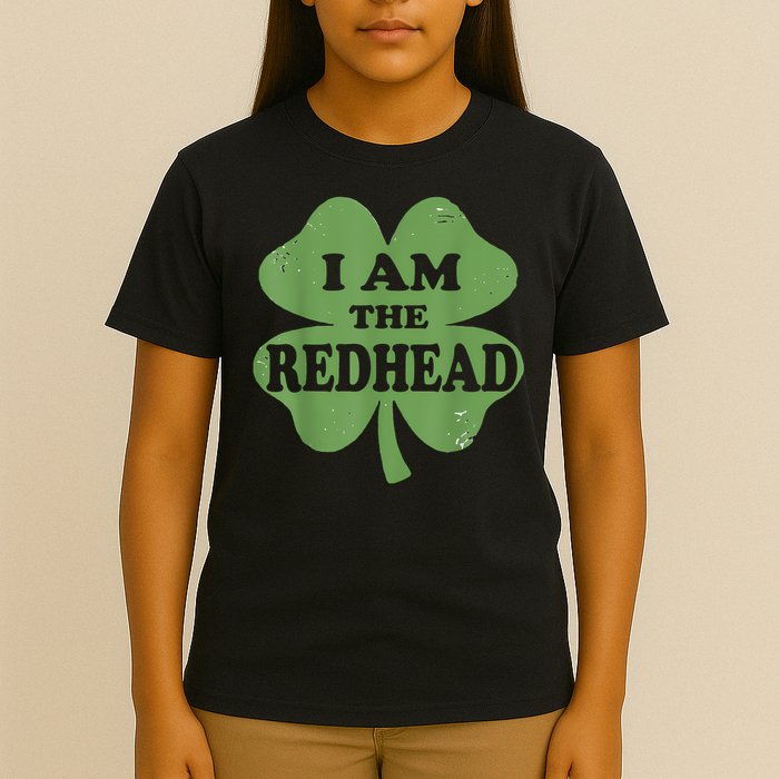 St Patricks Day  Dibs On The Redhead I Am The Redhead T-Shirt